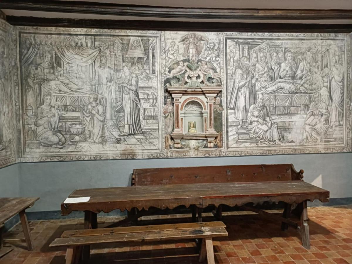 Casa sala pinta Villa Castellfort Bagian luar foto
